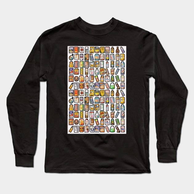 Wacky Packs Long Sleeve T-Shirt by Scum & Villainy